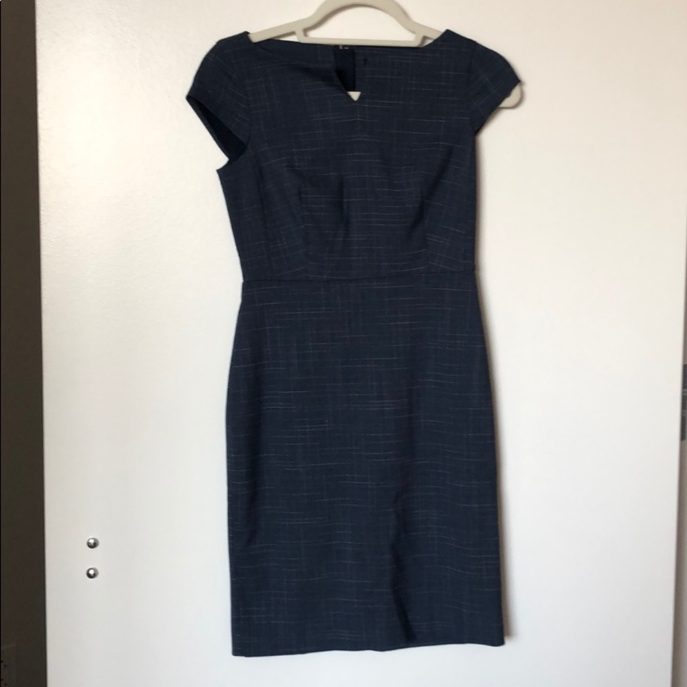 Navy Ann Taylor Dress